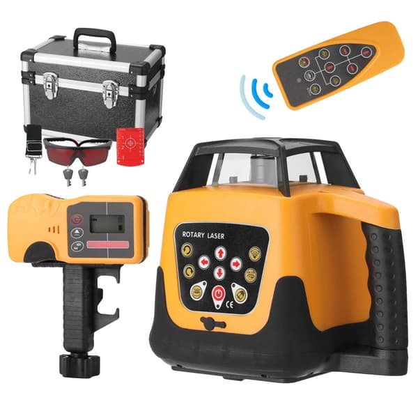Rotary Laser Level, Självnivellerande Funktion, 500m Arbetsavstånd,EU