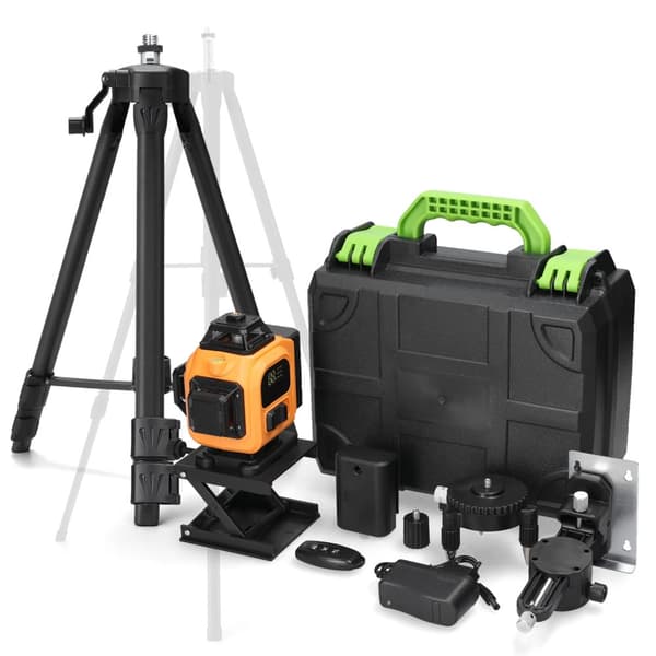 4D Laser-taso, 16 viivan ulostulo, itsesäätyvä teknologia,EU -pistoke