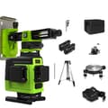 Miniatyrbild 1 av 2: Professionell Grön Stråle Laser Nivå, Fjärrkontroll, 16 Linjer,IE16R2 H15