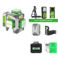 Miniatyrbillede 1 af 2: 3D Laser Niveau, ±2mm Nøjagtighed, Selv-nivellerende & Manuel Tilstande, 12 Målelinjer,3D laser niveau sæt
