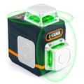 Miniatyrbillede 2 af 2: CIGMAN CM720 Laser Niveau, 2x360 Grad Dækning, Genopladeligt Batteri,CIGMAN CM720