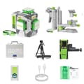 Miniatyrbillede 1 af 2: ±2mm nøjagtighed, 10 timers driftstid,3D Laser Niveau Sæt