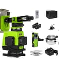 Miniatyrbillede 1 af 2: Professionel Grøn Stråle Laser Niveller, Fjernbetjening, 16 Linjer,IE162 DC12G