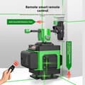 Miniatyrbillede 3 af 4: Laser Niveau, 16 Linjer, 360° Automatisk Justering, Vandtæt Kasse,16 Linje 2 Batteri