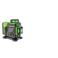 Miniatyrbillede 1 af 2: 3D Laser Niveau, 12 Grønne Laserlinjer, Fjernbetjening,3D laser niveau