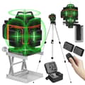 Miniatyrbild 1 av 2: 4D-nivåverktyg, självutjämnande funktion, höjdjusterbar design,A