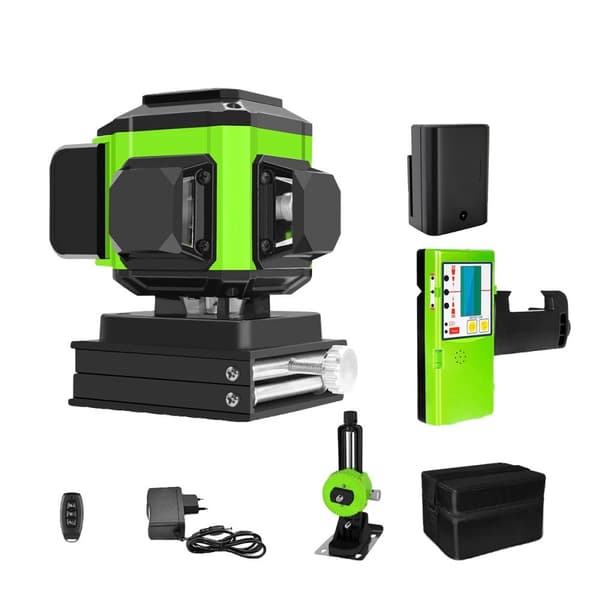 Laser Niveller, 12 Linjer 3D Projektion, Selv-nivellerende Funktion,IE12S DC11G