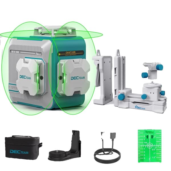 3D Laser Taso, 12 Viivaa Projektio, Itsetasaus, Korkea Tarkkuus,Kannan kanssa