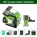 Miniatyrbild 2 av 2: Laserlaser, 12 linjer, självnivellerande, hög noggrannhet,SÄTT-2