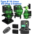 Miniatyrbillede 2 af 2: Laser Niveau, 16 Linjer, Automatisk Selvnivellering,Type B 2 Batteri
