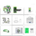 Miniatyrbild 1 av 2: Huepar Laser Nivå, Hög Noggrannhet ±2mm, Lång Arbetstid 10 Timmar,SET-2