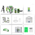 Miniatyrbild 1 av 2: Huepar Laser Nivå, Hög Noggrannhet ±2mm, Lång Arbetstid 10 Timmar,SET-6