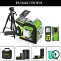 Pikkukuva 2 / 2: Huepar Laser Level, ±2mm Tarkkuus, 3D Ristiviiva Projektio,HX03CG Set