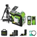 Pikkukuva 1 / 2: Huepar Laser Level, ±2mm Tarkkuus, 3D Ristiviiva Projektio,HX03CG Set