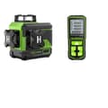 Miniatyrbillede 1 af 2: Huepar Laser Niveau, 12 Linjer Præcision, Bluetooth Fjernbetjening,SÆT 4