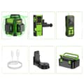 Pikkukuva 1 / 2: Huepar Laser Level, 12 Viivaa IP54-luokituksella, Type-C-lataus,HM03CG-LR-6RGA-S60-G