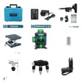 Miniatyrbillede 1 af 2: Laser Niveau, 16 Linjer, Fjernbetjening,KL4D-03G L-Beslag