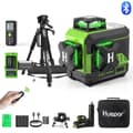 Miniatyrbild 2 av 2: Huepar Laser Nivå, Självnivellerande Funktion, Bluetooth Fjärrkontroll,SÄTT 5
