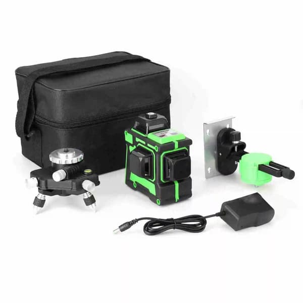 3D/4D Laser Tasoitin, 12/16 Viivaa, 3° Itse-tasautuva,12 Riviä 3D EU