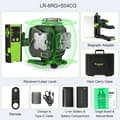 Pikkukuva 2 / 2: Laser-tasosarja, 16 viivaa, itsetasautuva, Bluetooth-kaukosäädin, SET 2