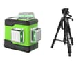 Miniatyrbillede 1 af 2: Huepar 3D Laser Niveau, 3 x 360° Funktionalitet, 200Ft Arbejdsafstand,SET-3
