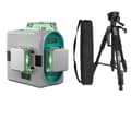 Miniatyrbillede 1 af 2: 3D Laser Niveau, 3x360° Grøn Stråle, Selvnivellering, Høj Præcision,SÆT 1