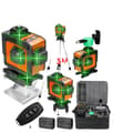 Pikkukuva 1 / 2: 4D 16 viivan laser-taso, itsestään tasaava, ladattava kolmijalalla,iEi