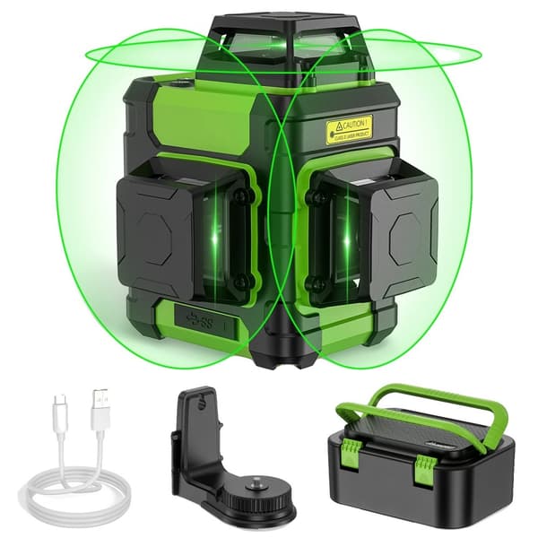 Laser-taso, 12 viivaa, kaksoismoodit,HM03CG