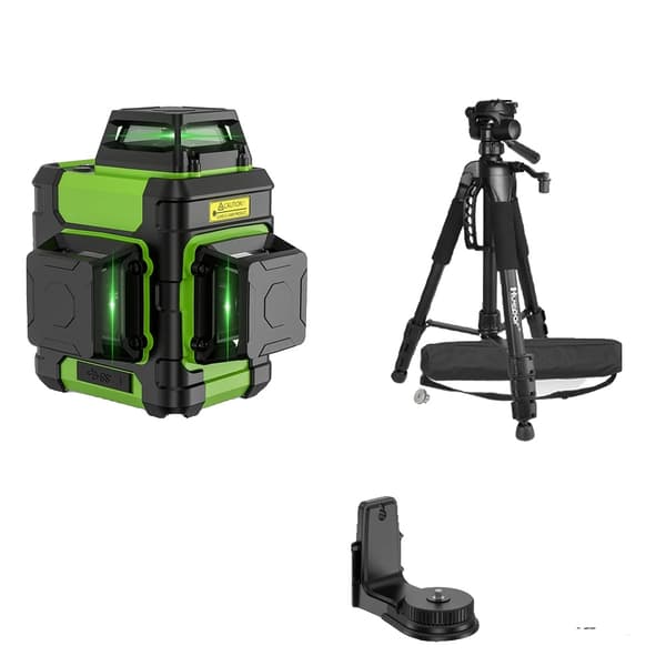 Laser Nivå, 12 Linjer, Dubbel Läge,HM03CG-SET-3