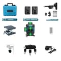 Miniatyrbillede 1 af 2: Grøn Laser Niveau 360, 16 Linjer 4D, Selvnivellerende, Høj Præcision,KL4D-03G