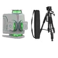 Miniatyrbild 1 av 2: Decteam 4D Laser Nivå, Fyra 360° Gröna Laserlinjer, IP54 Vattentålig Design,SET-3