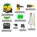 Miniatyrbild 1 av 2: Laser nivå, självnivellerande, 360 graders roterande, Grön Strålkitt Set 1
