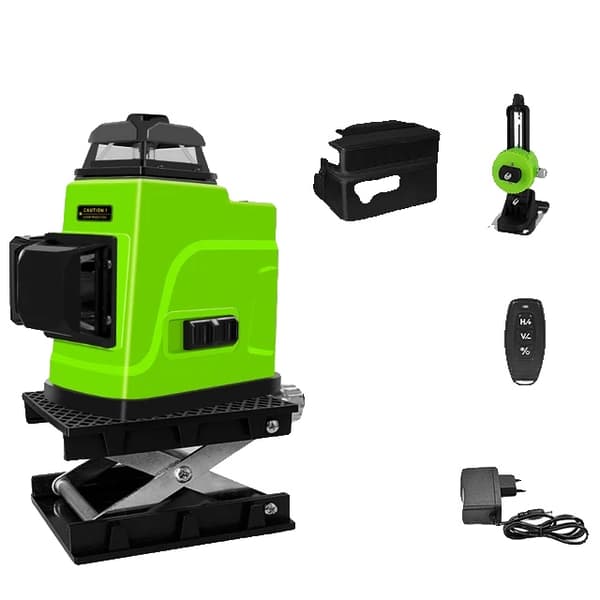 Gröna Linjer Laser Nivå, Superkraftfull, Fjärrkontroll pulsläge, IE12G