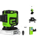 Miniatyrbillede 1 af 2: Grøn Laser Niveau, 12 Linjer, Fjernbetjening, IE12C-DC11G-BL12