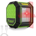 Miniatyrbillede 2 af 2: Laser Niveau, Grøn Stråle, Genopladeligt Li-ion Batteri, Rød