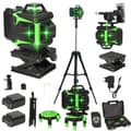 Miniatyrbillede 1 af 2: Laser Niveau, 16 Laserlinjer, 360° Selvniveauering, Vandtæt Design,4D 16 Linjer