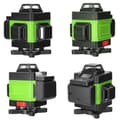 Miniatyrbillede 1 af 2: Selvnivellerende maskine, 4D laserprojektion, USB genopladelig, 3 justerbare højder,EU Stik Grøn