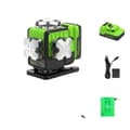 Miniatyrbillede 1 af 2: Laser Niveau, 4D Grøn Stråle, Bluetooth Forbindelse, Fjernbetjening,Brun