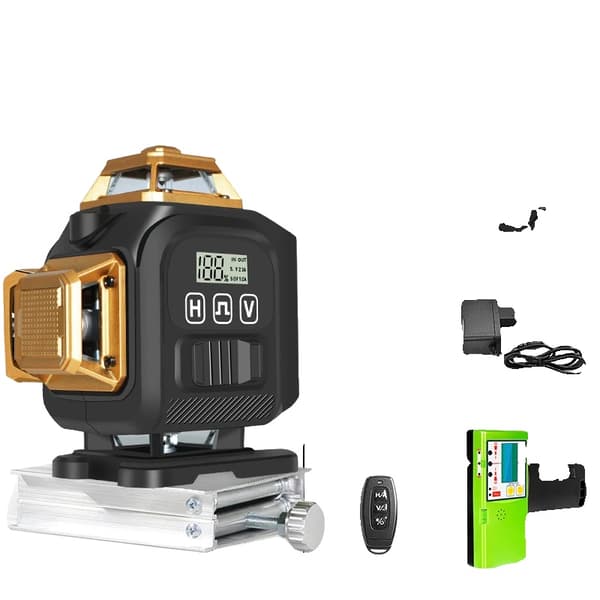 Laser-taso, 4D-mittaus, 16 viivaa, vihreä säde,IE16Q2-DC11G