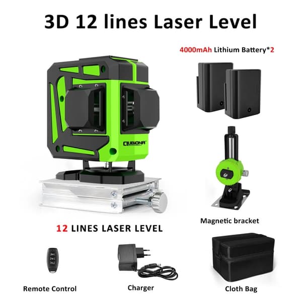 Laser Niveau, Grøn Synlighed,IE12CD