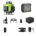 Miniatyrbillede 1 af 2: Laser Niveau, 16 Linjer, Vertikale & Horisontale Lasere, Kompakt Design,4D 16Linjer