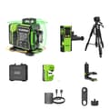 Miniatyrbillede 1 af 2: Laser Niveau, 12 Linjer, Bluetooth Kontrol, Selv-Niveauerende Funktion,Guld