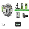 Miniatyrbillede 1 af 2: Laser Niveau, Præcision ±2mm, 8000mAh Batteri, Selv-niveauering & Manuel Tilstand,ZK04CG-L Sæt