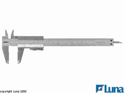 LIMIT POCKET CALIPER 200 mm x 38 mm