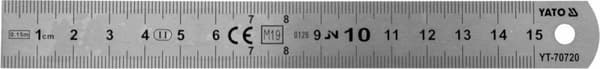 YATO TERÄSVIIVAIMEN 150 MM RUOSTUMATON TERÄS