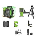 Miniatyrbillede 1 af 2: Laser Niveau, 12 Linjer, Bluetooth Kontrol,Guld