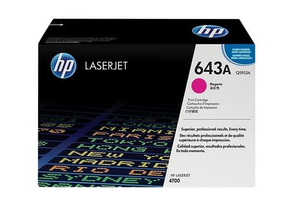 HP 643A Magenta Original LaserJet Toner Cartridge