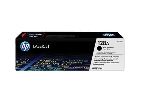 HP 128A original LaserJet Toner cartridge CE320A black standard capacity 2.000 pages 1-pack
