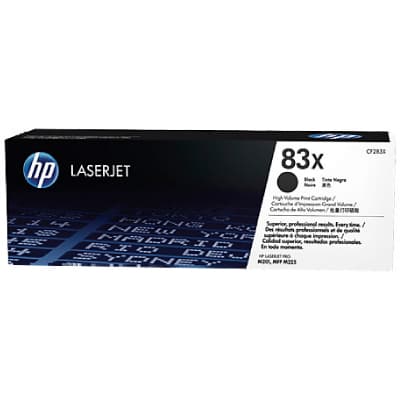HP 83X original Toner cartridge CF283X black high capacity 2.200 pages 1-pack