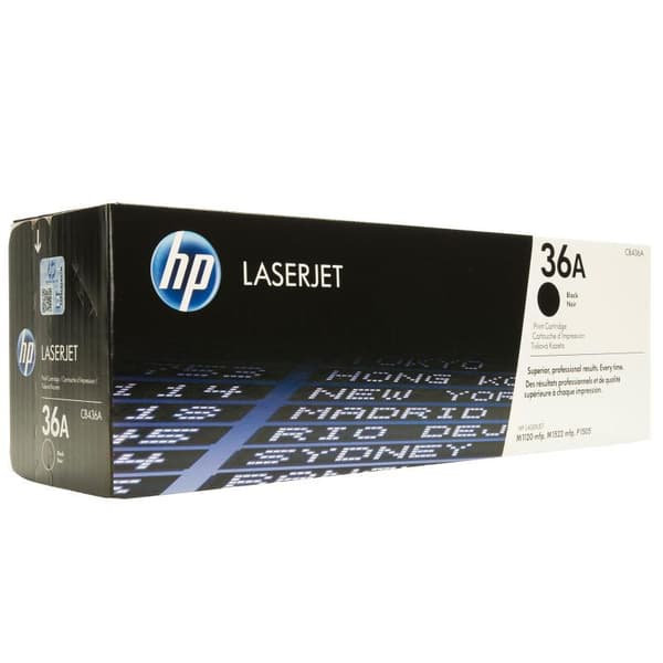 HP černý toner pro LJ P1505, aQ 2000 str. CB436A originál